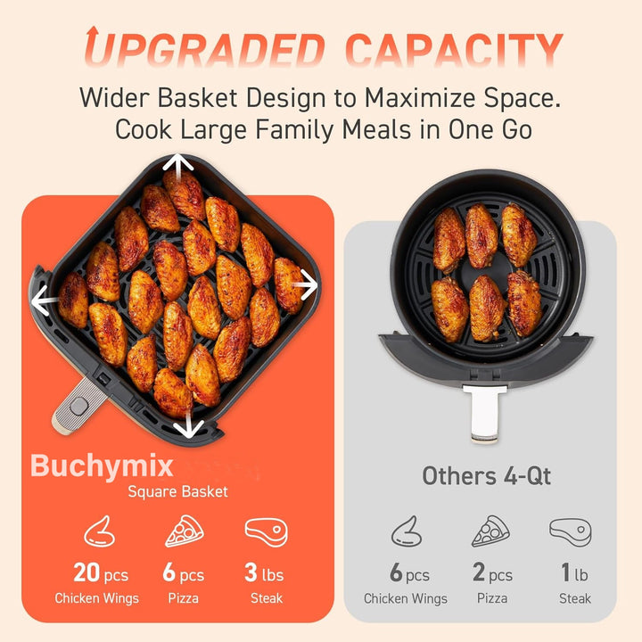 8L Large Capacity Digital Air fryer