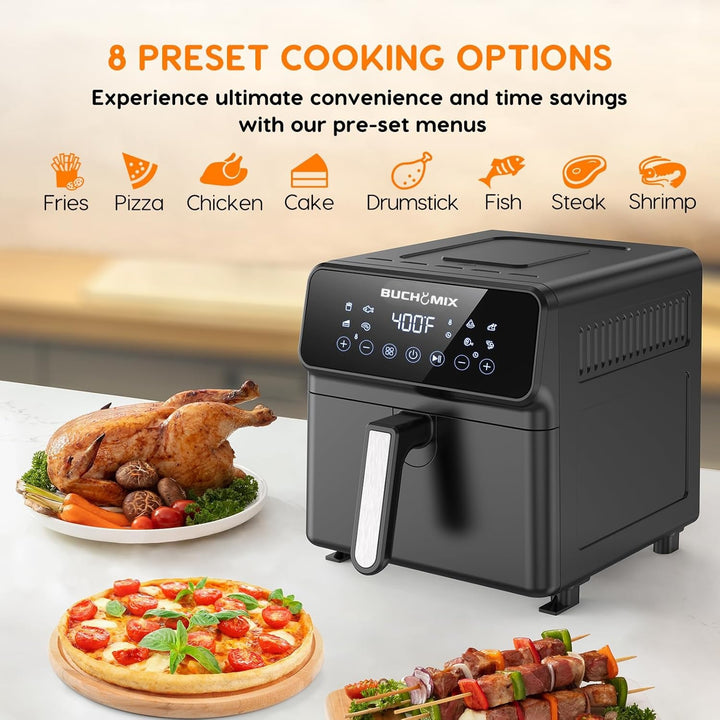 8L Large Capacity Digital Air fryer