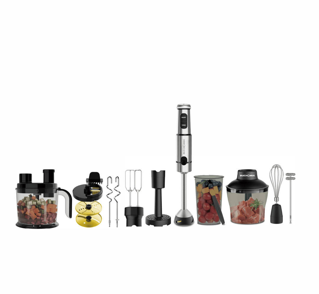 All In 1 Food processor + Turbostick Immersion Blender - Buchymix UK