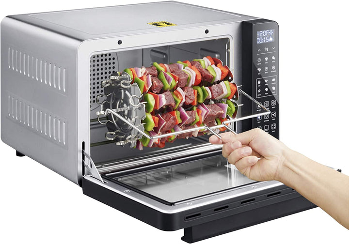 All in one Large Capacity Professional Dehydrator & Air Fryer Oven with 3D Heating Elements - 25Q - Buchymix UK