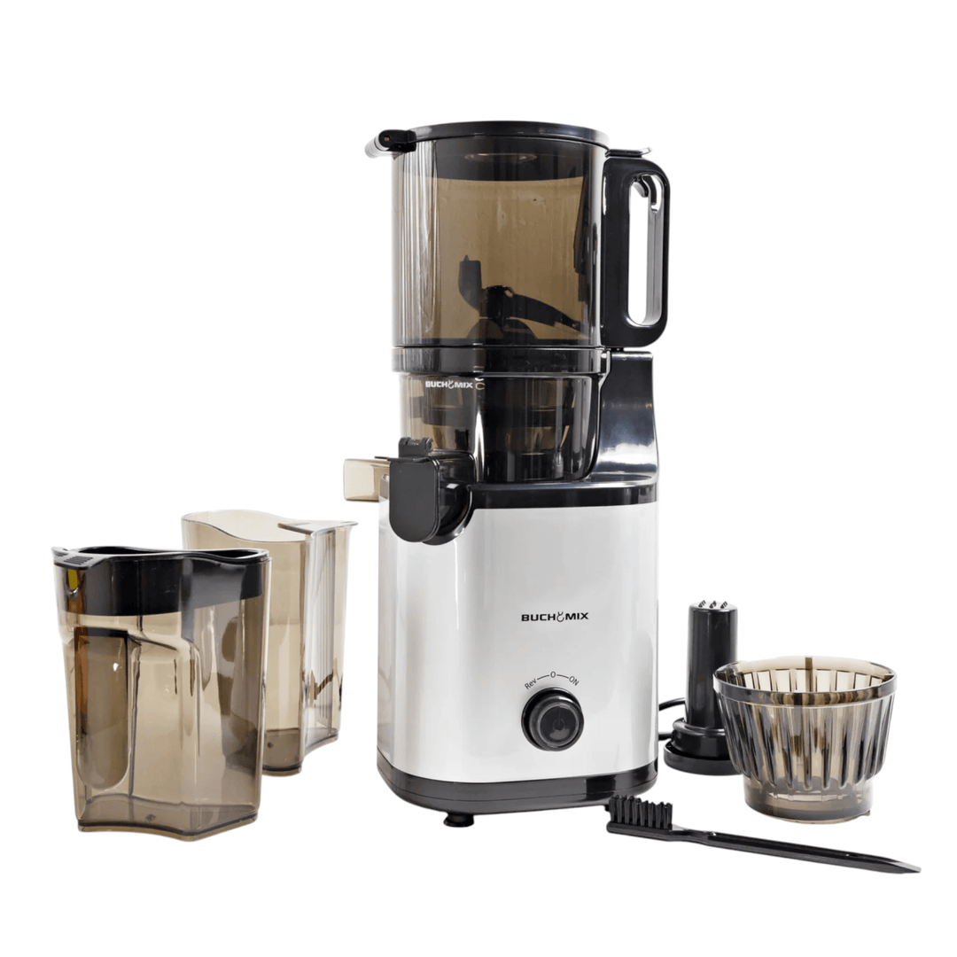 Hands - Free Automatic Feeding Cold Pressed Batch Juicer - Buchymix UK