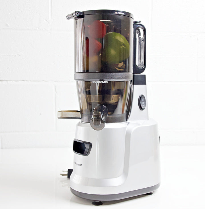 Hands Free Cold Pressed Batch Juicer With Heavy Duty Motor with Citrus Juicer - Buchymix UK
