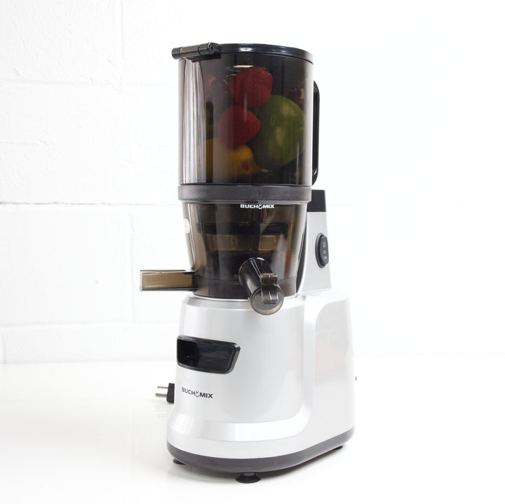 Hands Free Cold Pressed Batch Juicer With Heavy Duty Motor with Citrus Juicer - Buchymix UK