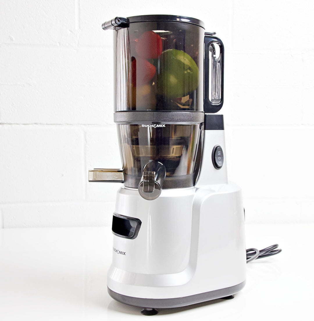 Hands Free Cold Pressed Batch Juicer With Heavy Duty Motor with Citrus Juicer - Buchymix UK