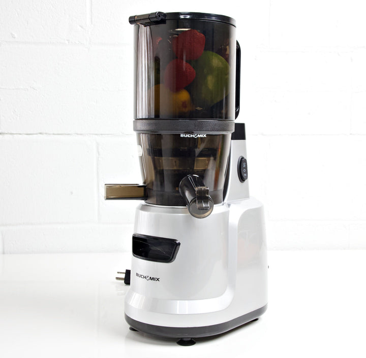 Hands Free Cold Pressed Batch Juicer With Heavy Duty Motor with Citrus Juicer - Buchymix UK