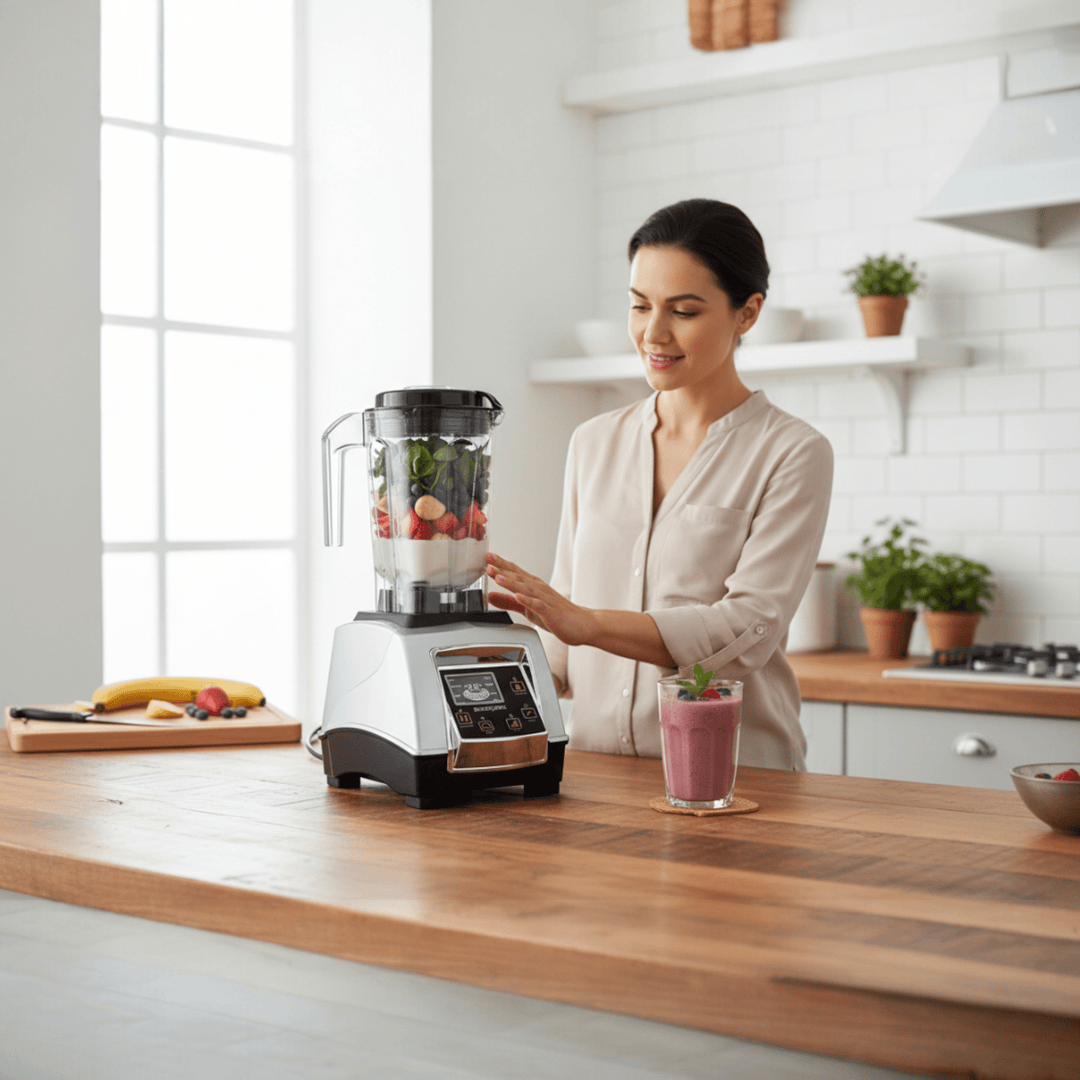 Powerful Utra Heavy Duty Turbocrush Blender - BPA Free - Buchymix UK