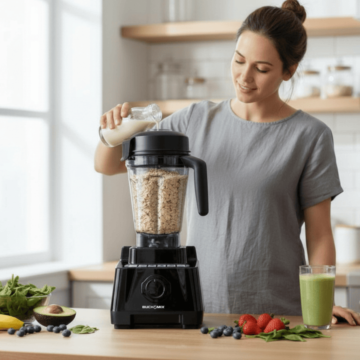 Super High Performanace Turbocrush Digital Blender - (2025 UPGRADE) - Buchymix UK