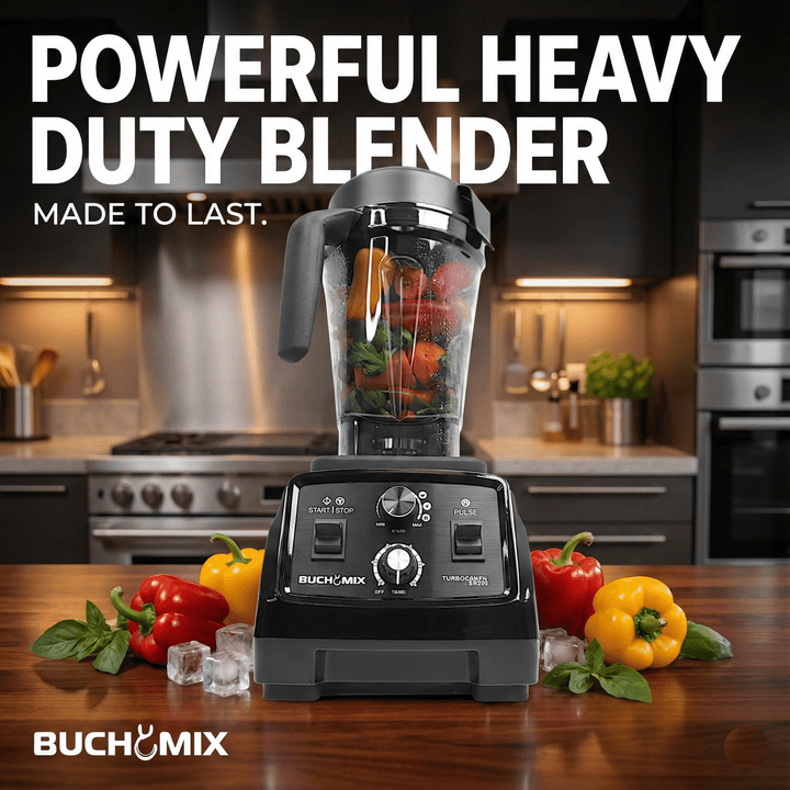Super High Performance Blender Turbocrush (2025 UPGRADE) - Buchymix UK